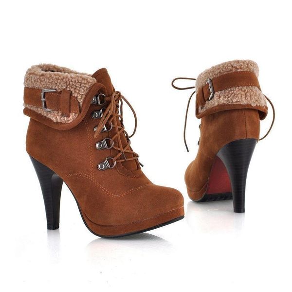 shoes women's mid calf boots luxury designer round toe platform rock fashion low high heel rubber mid-calf ladies, Black
shoes women's mid calf boots luxury designer round toe platform rock fashion low high heel rubber mid-calf ladies, Black
