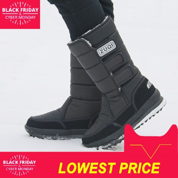 warm men snow boots platform snow boots for men thick plush waterproof slip resistant winter mens shoes plus size 36 - 47 2021, Black
warm men snow boots platform snow boots for men thick plush waterproof slip resistant winter mens shoes plus size 36 - 47 2021, Black