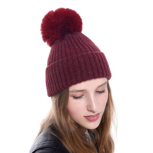 beanie/skull caps autumn winter acrylic skullies hat fashion warm beanies hats casual women solid wool cover head with pompom, Blue;gray
beanie/skull caps autumn winter acrylic skullies hat fashion warm beanies hats casual women solid wool cover head with pompom, Blue;gray