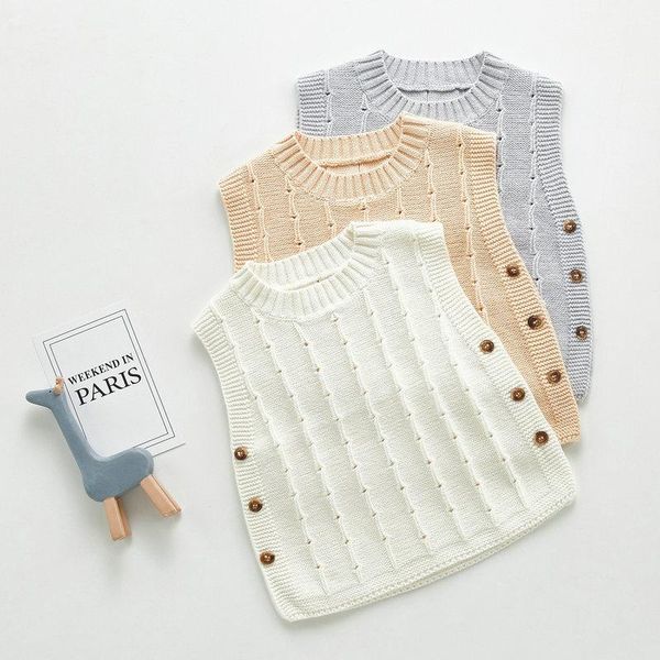 pullover korean baby kids knitted vest boys and girls sleeveless sweater 3 colors boutique clothing coat knitwear, Blue
pullover korean baby kids knitted vest boys and girls sleeveless sweater 3 colors boutique clothing coat knitwear, Blue