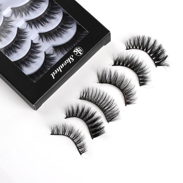 false eyelashes 5 pairs 3d mink hair long handmade reusable natural wispy cross voluminous lashes beauty makeup extension tools
false eyelashes 5 pairs 3d mink hair long handmade reusable natural wispy cross voluminous lashes beauty makeup extension tools