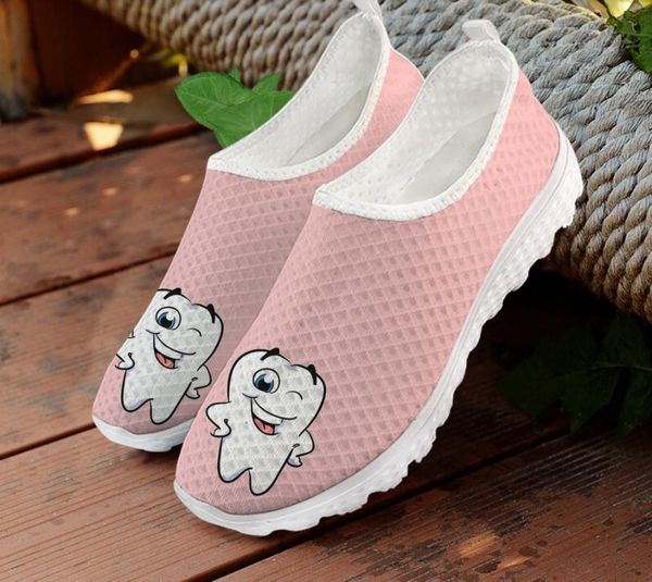 instantarts lovely tooth cartoon pattern slip on flat shoe for women casual walk mesh sneaker breathable loafers shoe outdoor, Black
instantarts lovely tooth cartoon pattern slip on flat shoe for women casual walk mesh sneaker breathable loafers shoe outdoor, Black