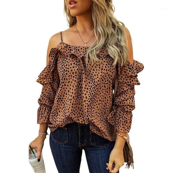autumn blouse women long sleeve clothes off-shoulder chiffon shirt female leopard print womens clothing 2020 fall fashion1, White
autumn blouse women long sleeve clothes off-shoulder chiffon shirt female leopard print womens clothing 2020 fall fashion1, White