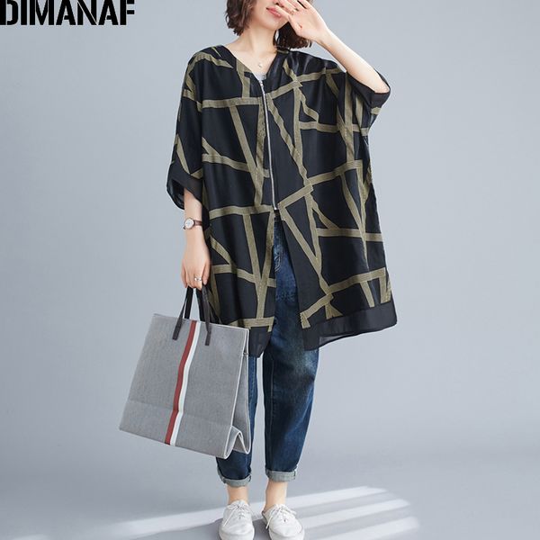 dimanaf summer plus size jackets coats women clothing vintage print striped lady outerwear loose casual zipper cardigan thin 5xl 201126, Black;brown
dimanaf summer plus size jackets coats women clothing vintage print striped lady outerwear loose casual zipper cardigan thin 5xl 201126, Black;brown