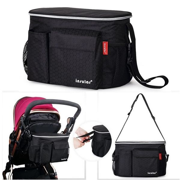 thermal insulation diaper bag for strollers waterproof maternity baby nappy care bags mommy stroller bags y200107
thermal insulation diaper bag for strollers waterproof maternity baby nappy care bags mommy stroller bags y200107