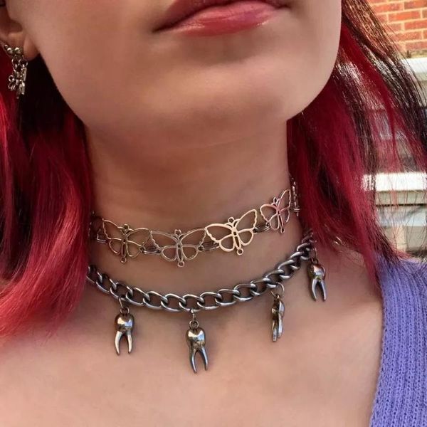 chokers crystal 222 initial necklace silver-plated stainless steel choker for e girl jewelry around the neck letter chunky chain o39f, Golden;silver
chokers crystal 222 initial necklace silver-plated stainless steel choker for e girl jewelry around the neck letter chunky chain o39f, Golden;silver