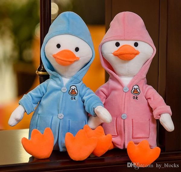 40-80cm cartoon cute duck dolls plush toy stuffed soft animal pillow colorful dressed clothes ducks girls kids birthday gift
40-80cm cartoon cute duck dolls plush toy stuffed soft animal pillow colorful dressed clothes ducks girls kids birthday gift