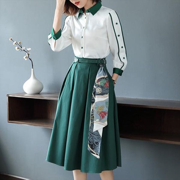 new women autumn winter dress elegant splicing long sleeve shirt dress women slim office ladies work wear dresses robe 2 pieces, Black;gray
new women autumn winter dress elegant splicing long sleeve shirt dress women slim office ladies work wear dresses robe 2 pieces, Black;gray