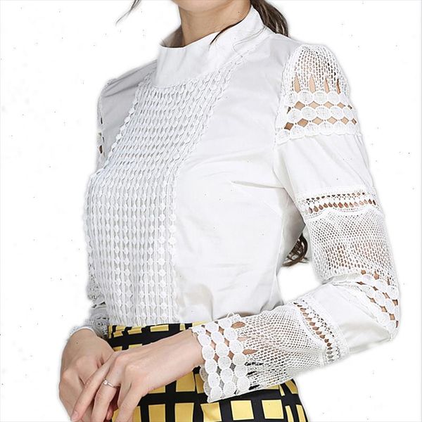 2021 lace chiffon blouse women shirt plus size casual ladies long sleeve womens and blouses s 5xl hook hollow, White
2021 lace chiffon blouse women shirt plus size casual ladies long sleeve womens and blouses s 5xl hook hollow, White