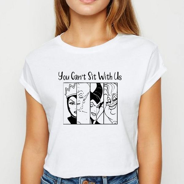 maleficent you can't sit with us tshirt young female loose spring summer t shirt harajuku graphic printing round collar t-shirt, White
maleficent you can't sit with us tshirt young female loose spring summer t shirt harajuku graphic printing round collar t-shirt, White