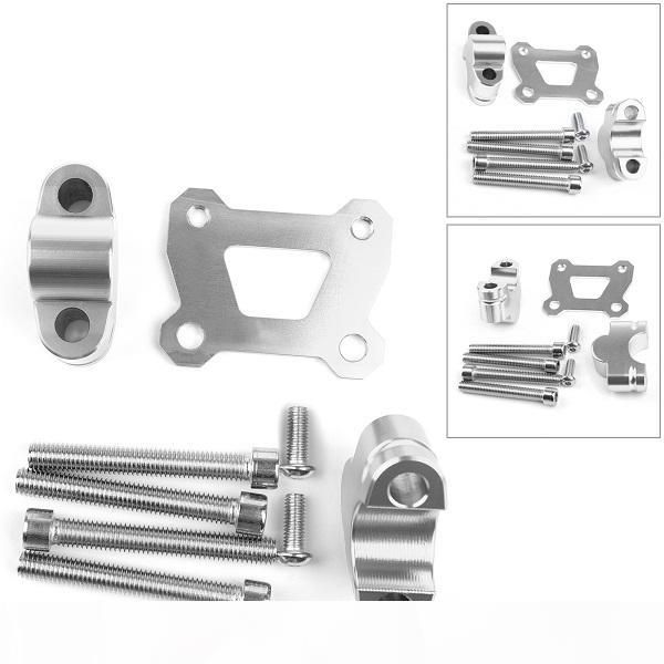 areyourshop motorcycle silver 2pcs 1" handlebar risers w bolts clamp for yamaha mt-07 fz-07 tracer 700 2014-18 motorbike accessories pa 
areyourshop motorcycle silver 2pcs 1" handlebar risers w bolts clamp for yamaha mt-07 fz-07 tracer 700 2014-18 motorbike accessories pa