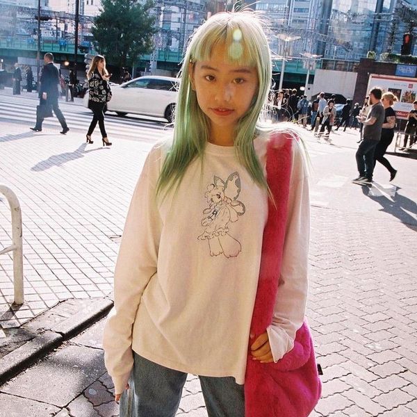 gothic punk street girls autumn long sleeve t shirt women cute cartoon print oversized batwing tshirt harajuku hip hop tees, White
gothic punk street girls autumn long sleeve t shirt women cute cartoon print oversized batwing tshirt harajuku hip hop tees, White