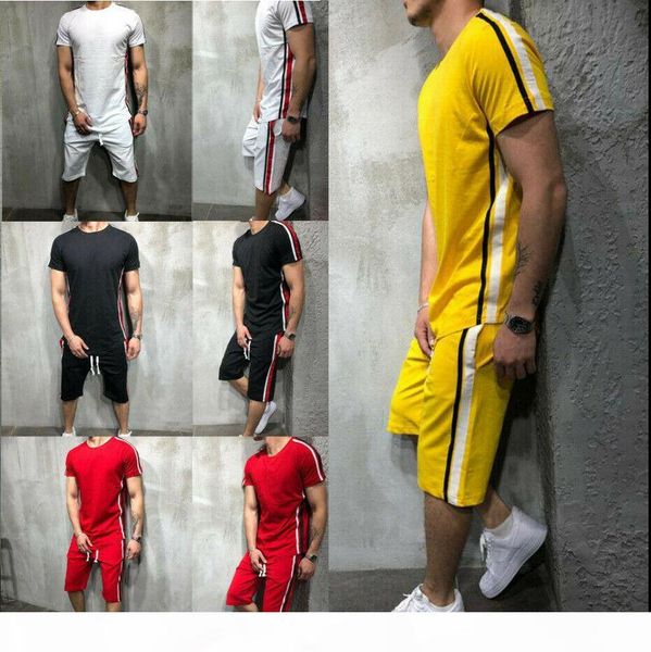 summer tracksuit short set men's shorts fasion casual suits sportswear mens, Gray
summer tracksuit short set men's shorts fasion casual suits sportswear mens, Gray