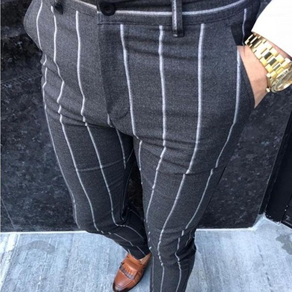 men's pants fashion striped autumn casual slim fit business long trousers male cotton blend party button streetwear1, Black
men's pants fashion striped autumn casual slim fit business long trousers male cotton blend party button streetwear1, Black