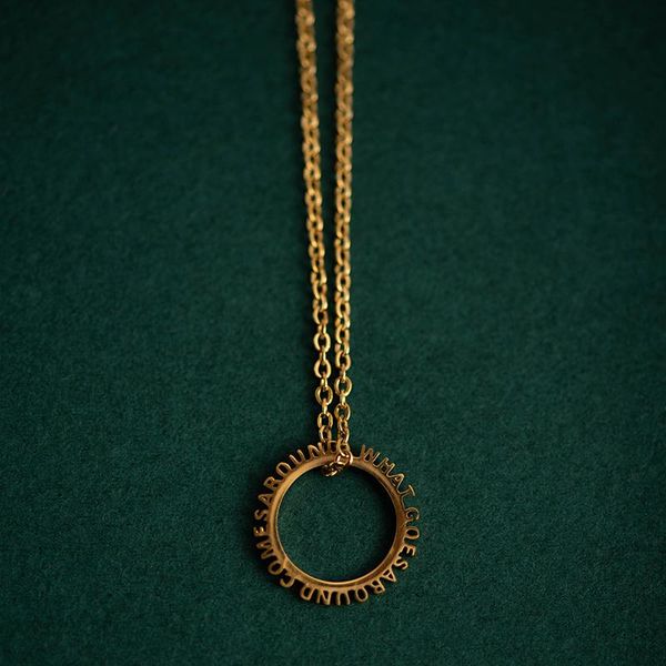 wild&women letter circle necklace stainless steel jewelry gold round pendant necklaces summer party gift drop shipping, Silver
wild&women letter circle necklace stainless steel jewelry gold round pendant necklaces summer party gift drop shipping, Silver