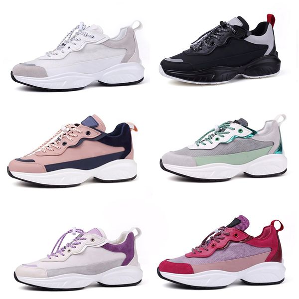 shegoes sneakers luxurys designers shoes mesh suede leather trainers for mens women lace-up platform shoes runner shoes with box 257, Black
shegoes sneakers luxurys designers shoes mesh suede leather trainers for mens women lace-up platform shoes runner shoes with box 257, Black