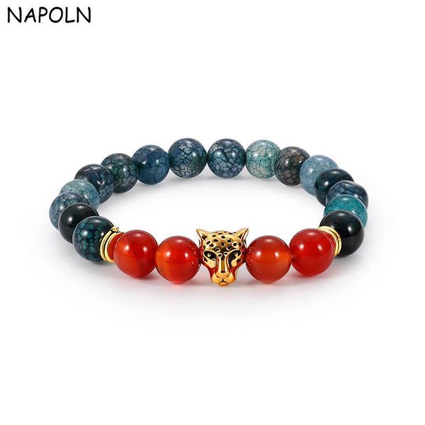 napoln животные браслеты для женщин leopard браслет природного камень шарм mens браслет ювелирных аксессуаров, Black
napoln животные браслеты для женщин leopard браслет природного камень шарм mens браслет ювелирных аксессуаров, Black