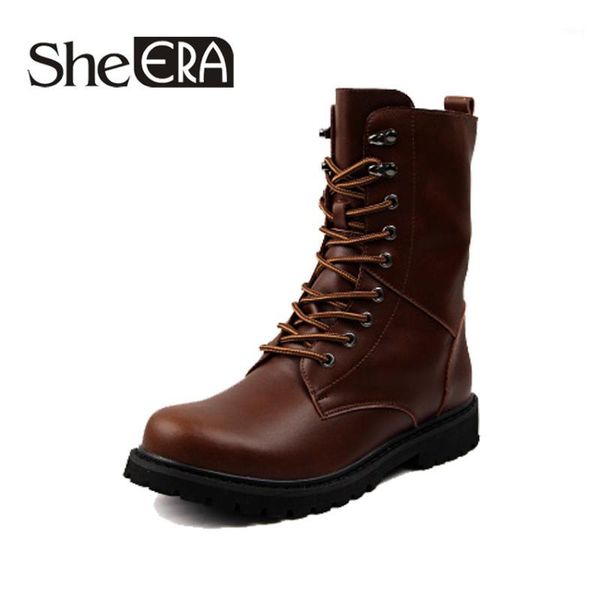 boots botas hombre 2021 fashion men motorcycle cool rivet combat army punk goth biker male leather shoes plus size 481, Black
boots botas hombre 2021 fashion men motorcycle cool rivet combat army punk goth biker male leather shoes plus size 481, Black