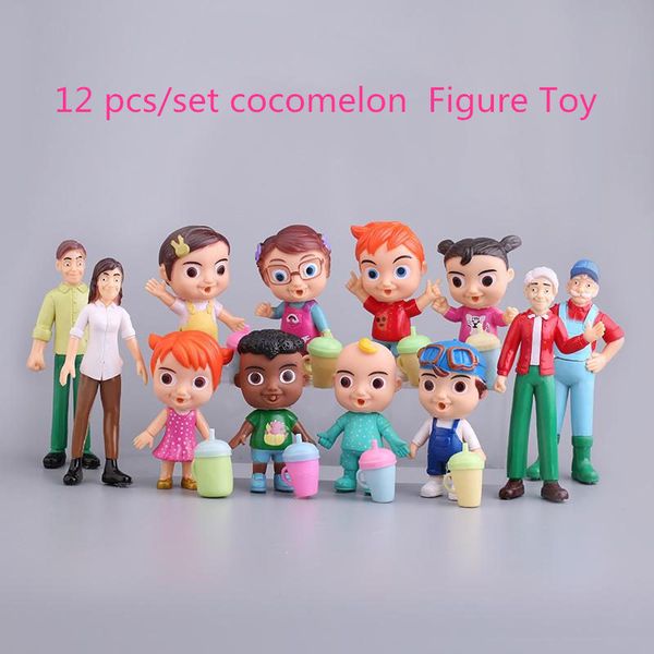 2021 anime cocomelon figure toy pvc model dolls cocomelon toys kids baby gift 12pcs/set christmas gift
2021 anime cocomelon figure toy pvc model dolls cocomelon toys kids baby gift 12pcs/set christmas gift