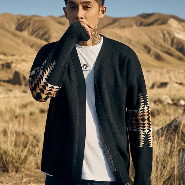 japanese harajuku man sweaters casual loose cardigan knitted oversized long sleeve man sweaters pull hiver men's clothing db60my, White;black
japanese harajuku man sweaters casual loose cardigan knitted oversized long sleeve man sweaters pull hiver men's clothing db60my, White;black