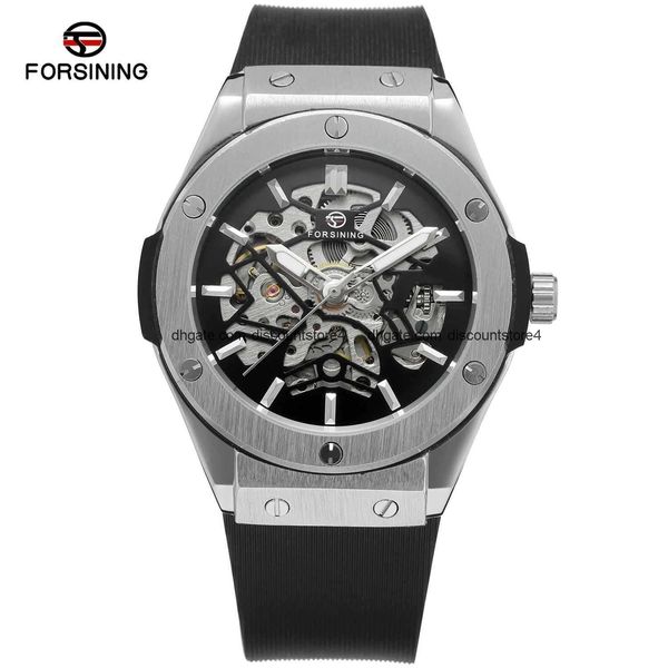 forsing fucini 389 silicone with tourbillon bottom through men's fully automatic mechanical watch, Slivery;brown
forsing fucini 389 silicone with tourbillon bottom through men's fully automatic mechanical watch, Slivery;brown