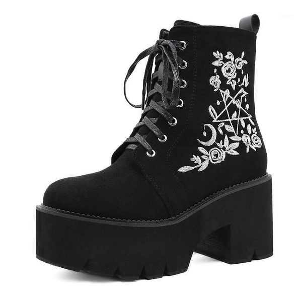 woman platform boots ankle botas lace up winter shoes womens chunky wedge footwear black leather female punk goth high heels1
woman platform boots ankle botas lace up winter shoes womens chunky wedge footwear black leather female punk goth high heels1
