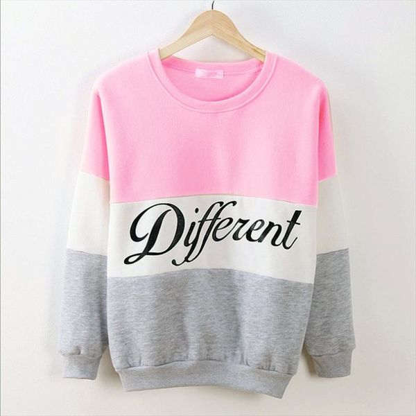2021 autumn and winter women fleeve hoodies patchwork printed letters different womens casual sweatshirt hoody sudaderas, Black
2021 autumn and winter women fleeve hoodies patchwork printed letters different womens casual sweatshirt hoody sudaderas, Black