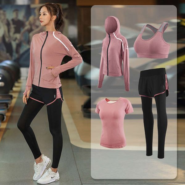 net red women's gym running two piece yoga suit beginner's autumn and winter coat, Gray
net red women's gym running two piece yoga suit beginner's autumn and winter coat, Gray