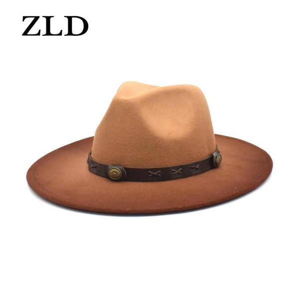 wide brim hats zld men women fedora fashion british style gentleman jazz hat casual ladies cowboy outdoor winter caps, Blue;gray
wide brim hats zld men women fedora fashion british style gentleman jazz hat casual ladies cowboy outdoor winter caps, Blue;gray