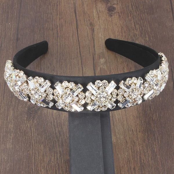 new baroque luxury shining granule rhinestone fashion geometric flower headband fashion wild exaggerated personality headband, Golden;silver
new baroque luxury shining granule rhinestone fashion geometric flower headband fashion wild exaggerated personality headband, Golden;silver