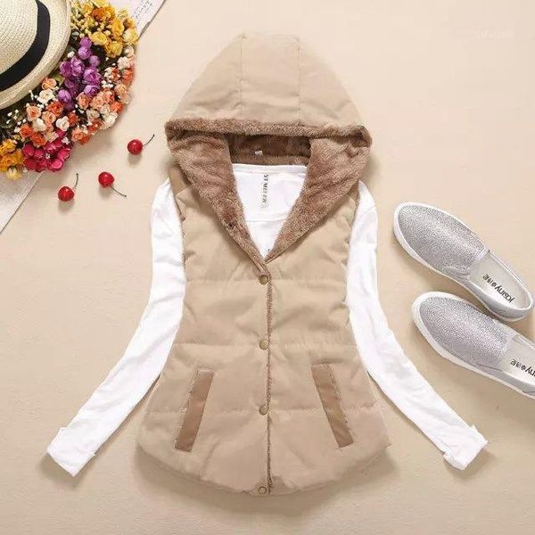2018 new winter jacket women commuter fashion casual hooded cashmere sleeveless vest ladies cardigans warm coat ve0081, Black;white
2018 new winter jacket women commuter fashion casual hooded cashmere sleeveless vest ladies cardigans warm coat ve0081, Black;white