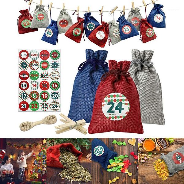 christmas decorations advent calendar 24 days burlap drawstring gift bags diy xmas countdown garland for decoration drop 1
christmas decorations advent calendar 24 days burlap drawstring gift bags diy xmas countdown garland for decoration drop 1