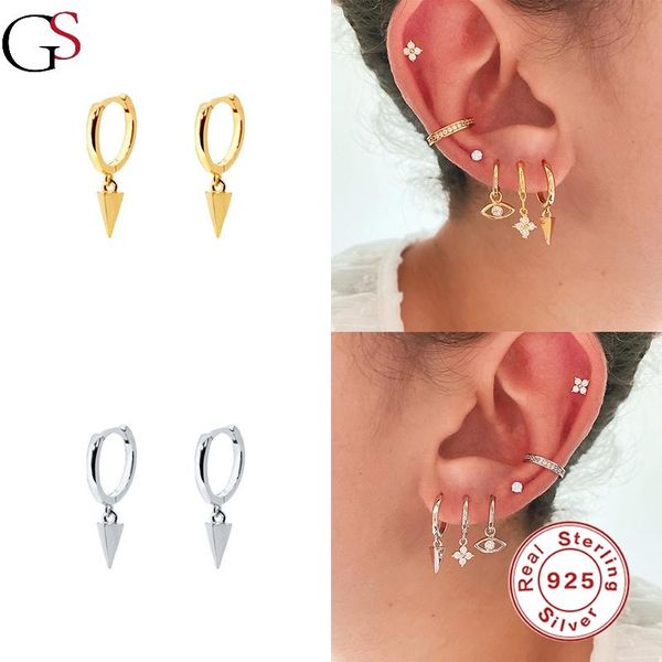 stud gs solid conical earring for women all-match piercing sterling 925 silver boucle oreille femme fashion jewelry party, Golden;silver
stud gs solid conical earring for women all-match piercing sterling 925 silver boucle oreille femme fashion jewelry party, Golden;silver