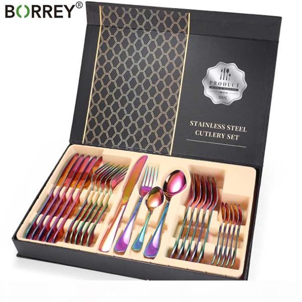 borrey 24pcs из нержавеющей стали столовые приборы набор розовое золото flatware золото столовые приборы набор посуды посуда western ужин по
borrey 24pcs из нержавеющей стали столовые приборы набор розовое золото flatware золото столовые приборы набор посуды посуда western ужин по