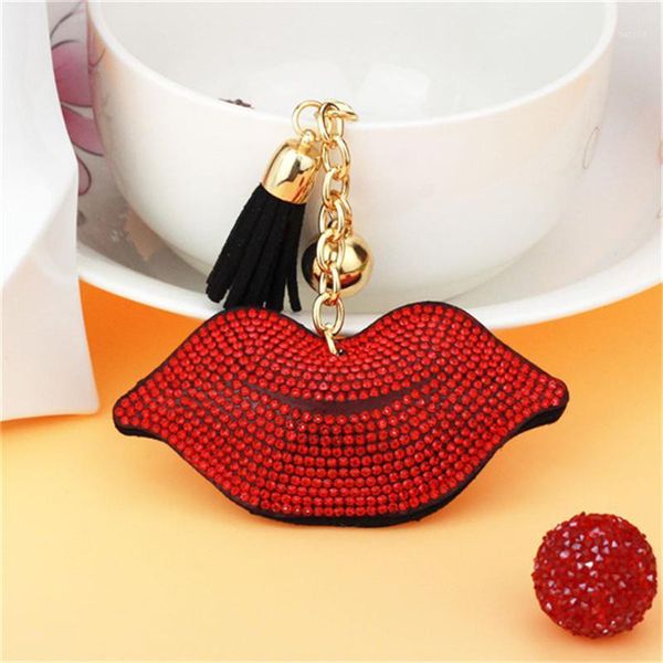 crystal leather lip keychain leather tassel pendant valentine's day gifts couple key chain key ring hang bag charms pendant tz411, Silver
crystal leather lip keychain leather tassel pendant valentine's day gifts couple key chain key ring hang bag charms pendant tz411, Silver