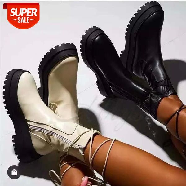 2020 new winter fashion boots women platform warm shoes mid-calf boots ankle zipper leather women botas mujer #iu6o, Black
2020 new winter fashion boots women platform warm shoes mid-calf boots ankle zipper leather women botas mujer #iu6o, Black