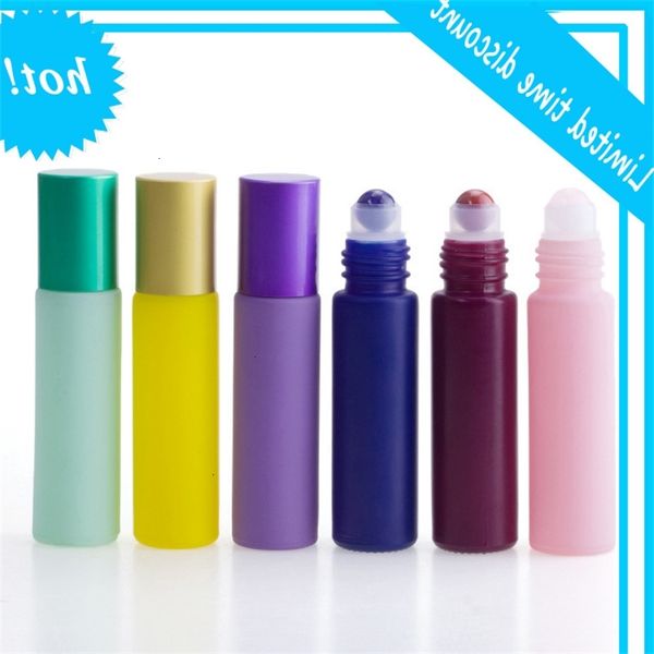 10ml natural crystal jade rollerball essential oil perfume bottles frosted roll on colorful macaron glass bottle
10ml natural crystal jade rollerball essential oil perfume bottles frosted roll on colorful macaron glass bottle