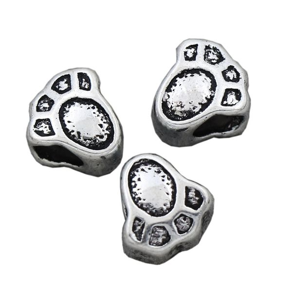 alloy baby bear dog paw print big hole beads 10.6x10.3mm antique silver spacers fit european charm bracelets jewelry diy l1469 120pcs/lot, Black
alloy baby bear dog paw print big hole beads 10.6x10.3mm antique silver spacers fit european charm bracelets jewelry diy l1469 120pcs/lot, Black