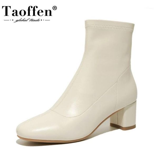 boots taoffen women shoes ankle square toe thick heel zipper stretch winter ladies footwear size 33-401, Black
boots taoffen women shoes ankle square toe thick heel zipper stretch winter ladies footwear size 33-401, Black