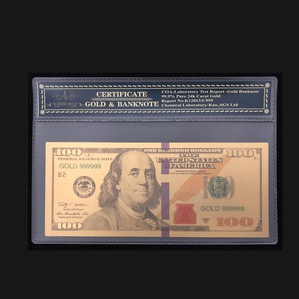 nice products for america banknotes 100 dollars banknotes in 24k gold paper money with plastic frame for collection and gift wmtipw mywjqq
nice products for america banknotes 100 dollars banknotes in 24k gold paper money with plastic frame for collection and gift wmtipw mywjqq