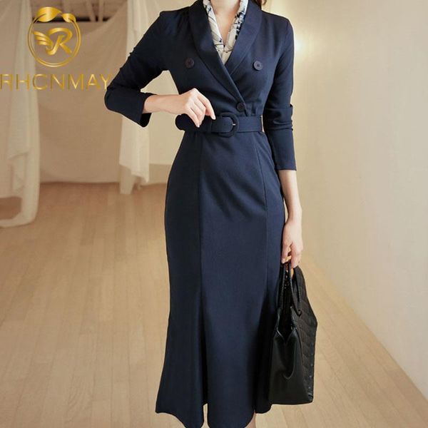 autumn and winter new elegant dress women office formal wear business work fishtail dress solid color v neck long sleeve, Black;gray
autumn and winter new elegant dress women office formal wear business work fishtail dress solid color v neck long sleeve, Black;gray