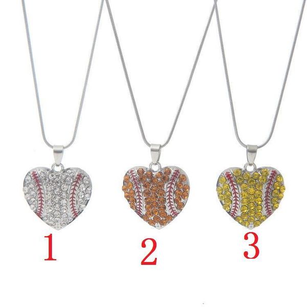 love charm rhinestone baseball softball pendant necklace heart sweater jewelry accessories party favor
love charm rhinestone baseball softball pendant necklace heart sweater jewelry accessories party favor