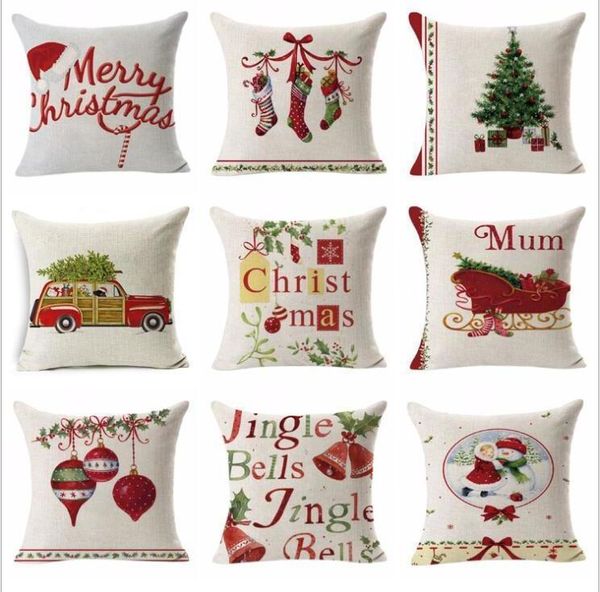 pillow case covers chirstmas santa cushion pillowcases invisible zipper pillow cover home sofa pillow case xmas decorations gift 
pillow case covers chirstmas santa cushion pillowcases invisible zipper pillow cover home sofa pillow case xmas decorations gift