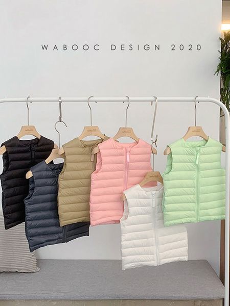 children's light down vest, girl's inner bladder and outer wear baby's shoulder jacket, Blue;gray
children's light down vest, girl's inner bladder and outer wear baby's shoulder jacket, Blue;gray