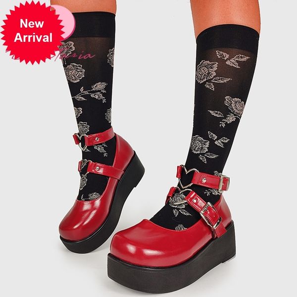 2021 the new fashions spring new female heart gothic street shoes women onyz, Black
2021 the new fashions spring new female heart gothic street shoes women onyz, Black