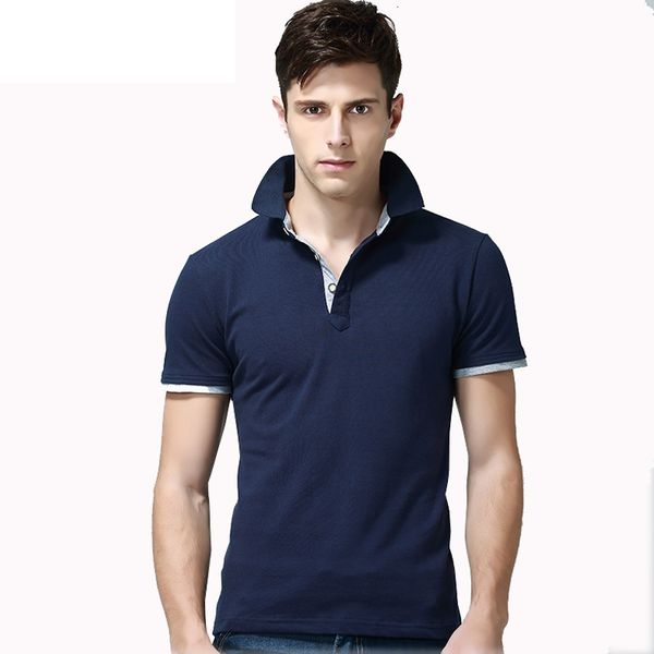 new summer men's short sleeve shirt cotton slim fit mens polo shirts s-xxl drop shipping abz195, White;black
new summer men's short sleeve shirt cotton slim fit mens polo shirts s-xxl drop shipping abz195, White;black