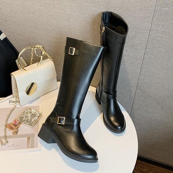 black boots leather 2019 increase coarse wool with thin boots with overknee female1
black boots leather 2019 increase coarse wool with thin boots with overknee female1