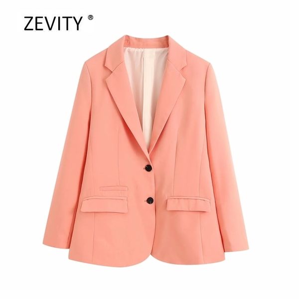 zevity new women solid color single breasted blazer notched collar long sleeve office lady causal stylish outwear coat c525 y201026, White;black
zevity new women solid color single breasted blazer notched collar long sleeve office lady causal stylish outwear coat c525 y201026, White;black
