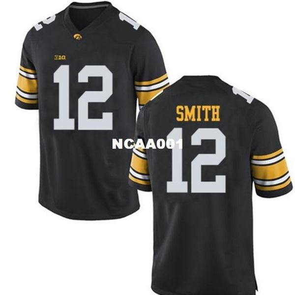 youth iowa hawkeyes brandon smith #12 youth real full embroidery college football jersey size s-4xl or custom any name or number jersey, Black
youth iowa hawkeyes brandon smith #12 youth real full embroidery college football jersey size s-4xl or custom any name or number jersey, Black
