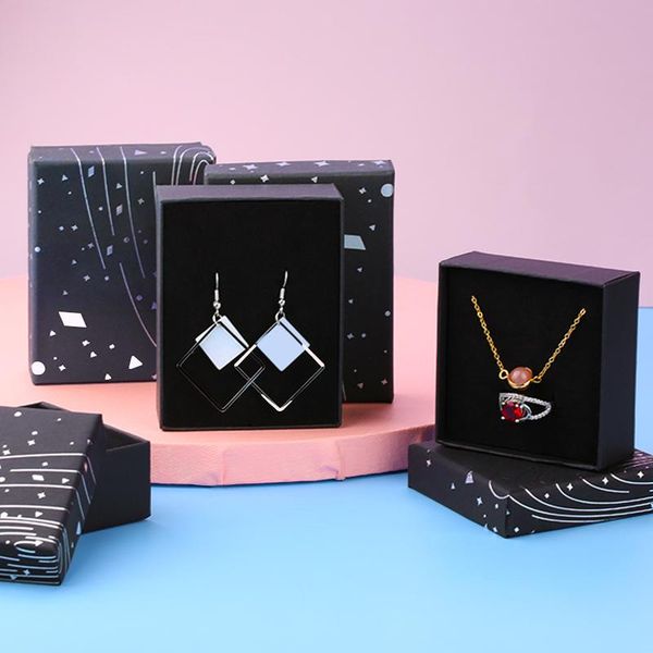 7x7x3cm 7x9x3cm black jewelry container box with inner pad case stamping silver storage box for necklace earrings bracelet, Pink;blue
7x7x3cm 7x9x3cm black jewelry container box with inner pad case stamping silver storage box for necklace earrings bracelet, Pink;blue